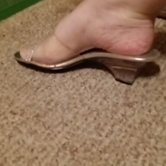 Clear Rhinestone Heels - Picture 5 of 6